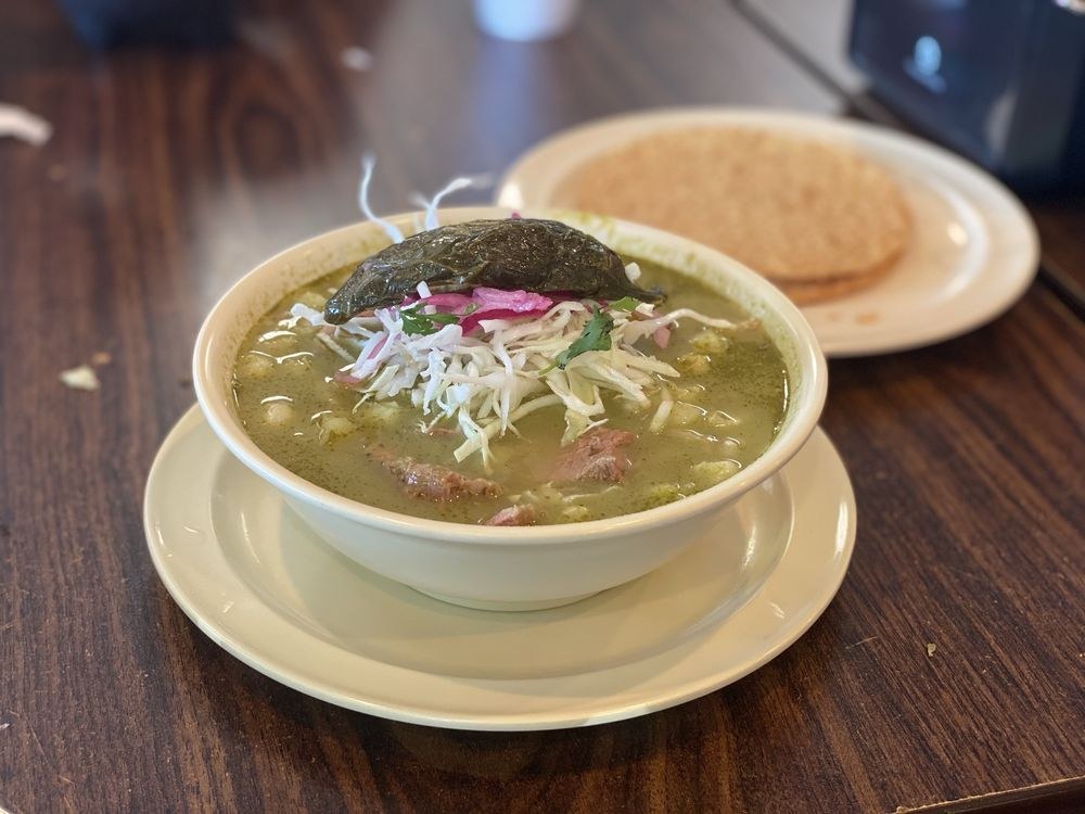 Pozole verde — Don Vicente